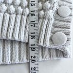 ZARA  ecru knit colorblock oversized vest size Small Photo 7