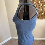 Gap Blue Fitted Sleeveless Tank Top Photo 2