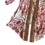 Soft Surroundings  Jakarta Open-Front Kimono Chiffon Embroidered Size L/XL Womens Photo 4