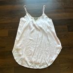 Vintage Movie Star Satin Nightgown Slip Pink Large Photo 0