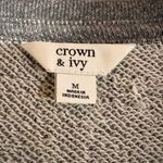 Cato Crown & Ivy women's jewel embellished sweatshirt/tunic grey. Photo 3
