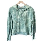 Love Shack Fancy  Bevan Hoodie in Celadon Hand Dyed Size Small Photo 1