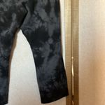 Calvin Klein Black Velvet look Leggings large Photo 9