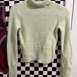 ZARA Light Green Sweater Photo 0