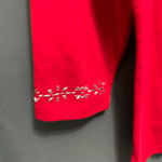 Karen Scott B16- NEW! Women's  Blouse, XL, Red Photo 3