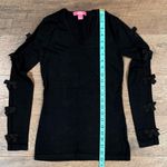 Lilly Pulitzer Edina Crewneck Sweater in Black Photo 4