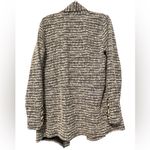 89th & Madison Black Grey Heather‎ Long Sleeve Cardigan Sweater Women’s Large Gray Photo 3