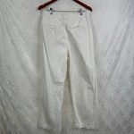 Madewell  Baggy Straight High‎ Rise White Wide Leg Jeans Size 30 Photo 3