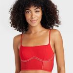 Auden Women's Rhinestone Lingerie Corset - ™ Red Photo 1