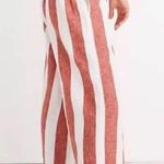 Madewell  Huston Pull-On Crop Pants in Evelyn Stripe M Photo 5