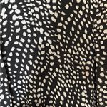 ZARA  Black and White Patterned Long Sleeve Dress,Size S Photo 10