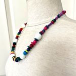 Bright colorful beaded necklace Photo 7