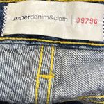 Paper Denim & Cloth VTG  Cotton Mid Rise 5 Pocket Bootcut Flare Blue Jeans 29 Photo 8