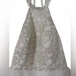 Sequin Hearts Girls Formal Dress White and Gold • Size 1 • Photo 3