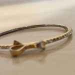 Kate Spade Gold Rhinestone Bow Bracelet Photo 2