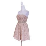 As You Wish Homecoming Bridesmaid Junior Strapless Mauve Party Evening Party Mini Dress Photo 4