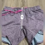 Nike  Pro Dri Fit Heather Purple‎ Mid Rise Activewear Shorts Size S Photo 6