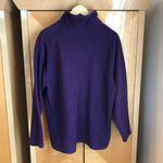 Looney Tunes Vintage  Jacket Adult Large Fleece 1/4 Zip Tweety Bird Purple 2001 Photo 3