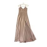 Birdy Grey  Bridesmaid Dress Style Jay Color Taupe Fabric Satin Size Women's XS Photo 5