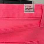 Frank‎ & Eileen Sligo Neon Pink Skinny Jeans Italian Power Denim Size 31 Photo 5