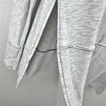 Free People WE THE  | Heather Gray Oversized Shirt Top Lightweight | Size Medium Photo 4