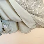 Hollister Green Floral Bustier Smock Dress Size Small Photo 4