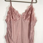 SheIn  Lace Trim Cami - Size 4XL, NWOT, Ruched Sides  Photo 0