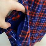 J.Crew Shirt Dress Red Blue Pockets Flannel Plaid Casual Comfy Trendy Neutral Photo 6