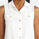 Fortune + Ivy FORTUNE +‎ IVY
Darby Tie Front Shirt off white Photo 1