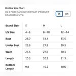 Urchics Women’s Tankini Boyshorts Swimsuit Tummy Control 2 Piece Blue Gradient M Size M Photo 8