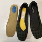 Vivaia square toe V cut flats Plaid Flats Margot 2.0 women’s shoes size 37.5 Green Photo 7