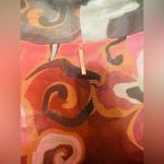 MISA Los Angeles XL Nadja Top Blouse Mesh Floral Long Sleeve Y2K Turtleneck Photo 5