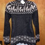 Dark Gray Creaciones Abieli E.I.R.L. Alpaca Sweater Size XS/S NWT Photo 3