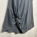 n:philanthropy Small Gray Distressed Shirt Dress Ripped Morrison Knot Athleisure Photo 3