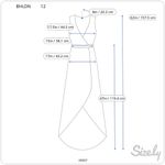 BHLDN Anthropologie  Womens Dress Brown One Shoulder Maxi Evening Bridesmaid 12 Photo 12