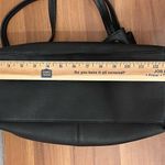 Vince Camuto “IKE” Black Soft Pebbled Leather Tote Double Handle Shoulder Bag Photo 7