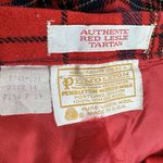 Pendleton Vintage authentic red leslie tartan pants Size 14 Photo 3