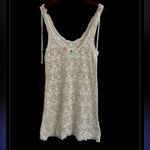 Victoria's Secret  Beach Sexy White Crochet Swim
Coverup sz L Photo 2