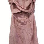 Selfie Leslie Juniors Mini Wrap Dress Stacey, Cut Out Back Baby Doll Dress Large Photo 3