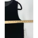 Chico's Chico’s Travelers Velvet Tank Top Black Sleeveless Stretch Size 1 (8/10) Photo 9