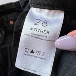 Mother The Looker Not Guilty Black Skinny Jeans Edgy Classic Punk Rocker Size 28 Photo 12