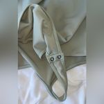 EXPRESS NWOT Body Contour Bodysuit Pale Earthy Sage Green Color SIZE LARGE Photo 4