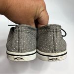 Vans gray with white polka dots unisex sizing Photo 6
