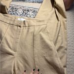 Bershka  Women's Tan Wide Leg Pants Photo 2