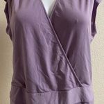 New York & Company | Purple Stretch Deep V Photo 0