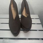 Eileen Fisher  Women’s Signy Brown Chunky Heels Size 9.5 NWOT Photo 2