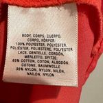 Anthropologie ANTHRO MAEVE PENUMBRA CORAL CREAM LACE SHORT SLEEVE ROUND NECK PULLOVER TOP M Photo 5