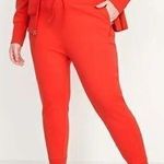 Old Navy High-Waisted Dynamic Fleece Jogger Sweatpants in Bright Coral 4X NWT Photo 0