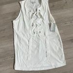 3.1 Phillip Lim NWT  Top White Tunic Lace-up Front Size XS Photo 0