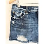 Aeropostale Y2K Dark Wash Micro Mini Skirt 5/6 Photo 3